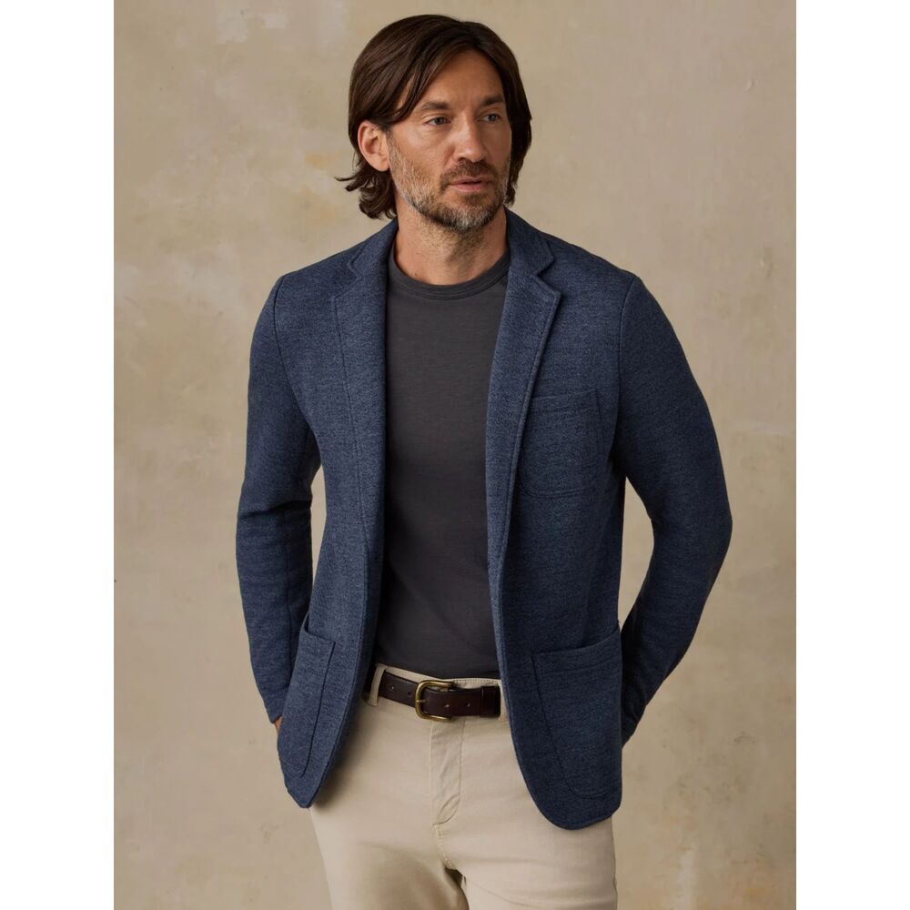Faherty Inlet Knit Blazer L - Picture 1 of 13